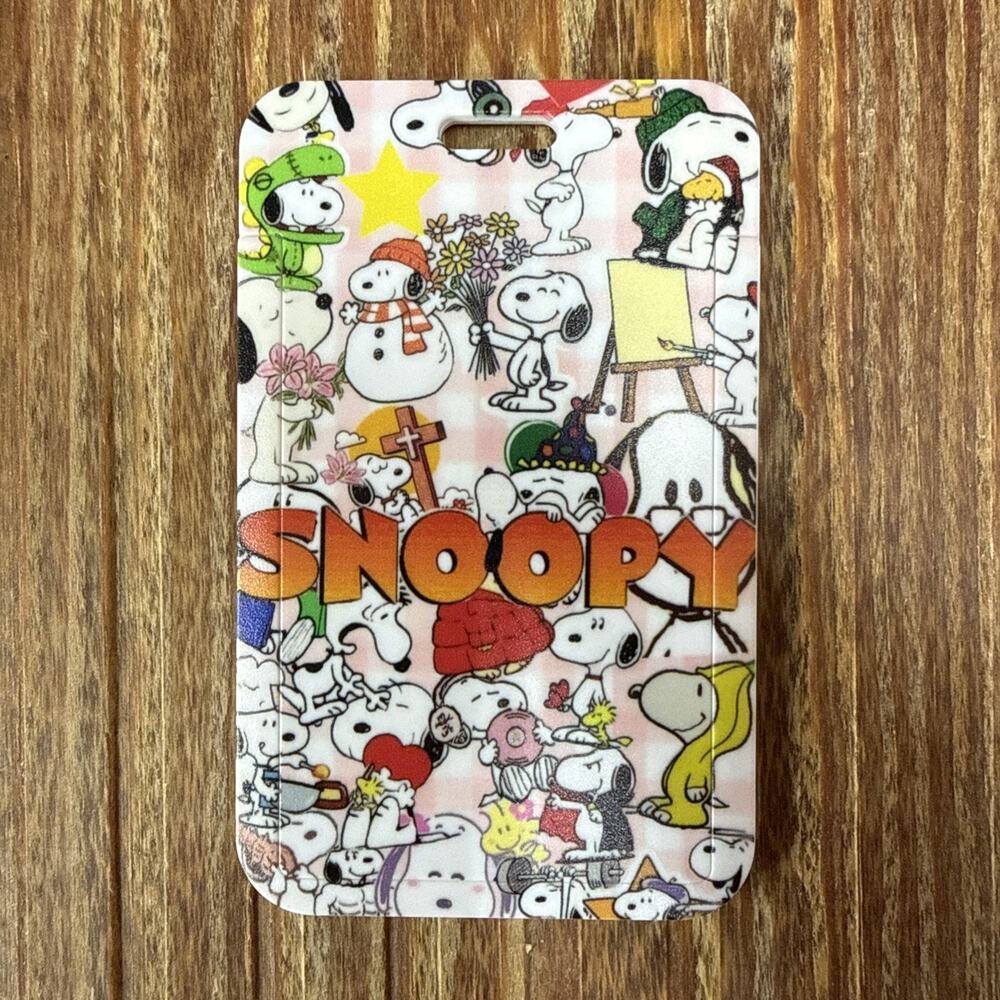 Snoopy Badge ID Holder